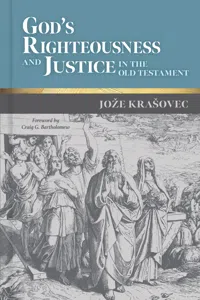 God's Righteousness and Justice in the Old Testament_cover