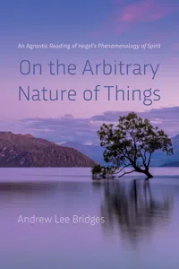 On the Arbitrary Nature of Things_cover