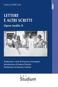 Lettere e altri scritti. Opere inedite II_cover