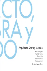 Arquitecto, obra y metodo_cover