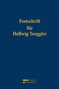 Festschrift für Hellwig Torggler_cover