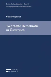 Wehrhafte Demokratie in Österreich_cover