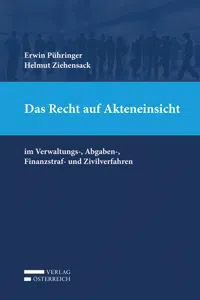 Das Recht auf Akteneinsicht_cover