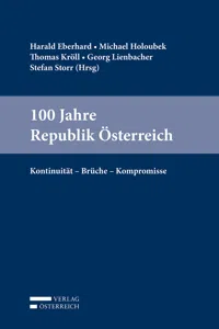 100 Jahre Republik Österreich_cover