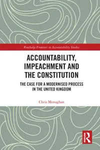 Accountability, Impeachment and the Constitution_cover