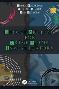 Report Writing for Crime Scene Investigators_cover