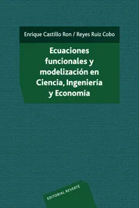 Ecuaciones funcionales y modelización en ciencia, ingeniería y economía_cover