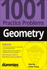 Geometry: 1001 Practice Problems For Dummies_cover