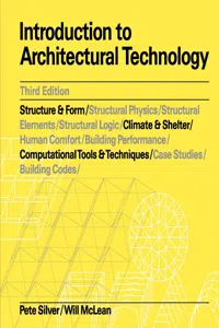 Introduction to Architectural Technology Third Edition_cover