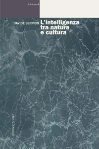 L'intelligenza tra natura e cultura_cover