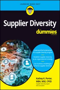 Supplier Diversity For Dummies_cover