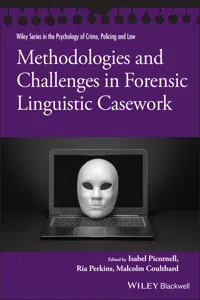 Methodologies and Challenges in Forensic Linguistic Casework_cover