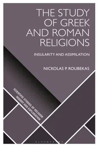 The Study of Greek and Roman Religions_cover