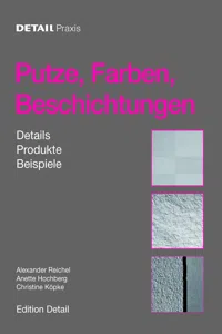 Putze, Farben, Beschichtungen_cover