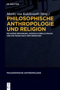 Philosophische Anthropologie und Religion_cover