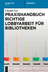 Praxishandbuch Richtige Lobbyarbeit für Bibliotheken_cover