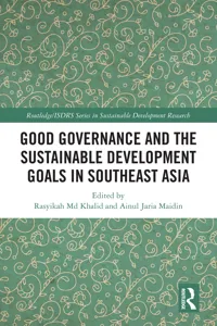 Good Governance and the Sustainable Development Goals in Southeast Asia_cover