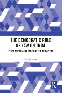 The Democratic Rule of Law on Trial_cover