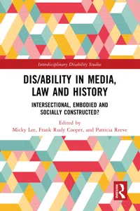 Dis/ability in Media, Law and History_cover