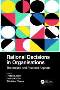 Rational Decisions in Organisations_cover