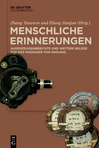 Menschliche Erinnerungen_cover