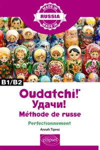 Oudatchi! - Méthode de russe - Perfectionnement - B1/B2_cover