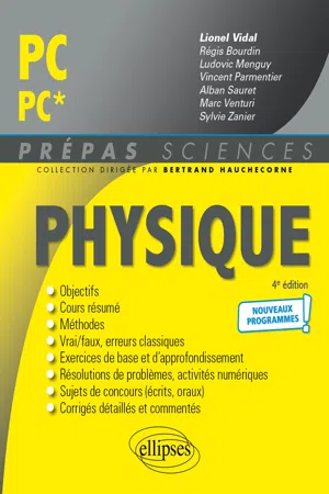 Physique PC/PC* - Programme 2022
