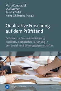 Qualitative Forschung auf dem Prüfstand_cover