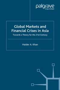 Global Markets and Financial Crises in Asia_cover