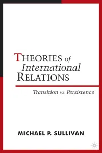 Theories of International Relations_cover