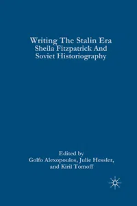 Writing the Stalin Era_cover