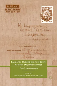 Langston Hughes and the South African Drum Generation_cover