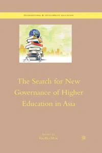 The Search for New Governance of Higher Education in Asia_cover