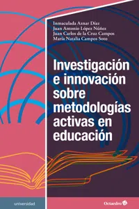 Investigación e innovación sobre metodologías activas en educación_cover