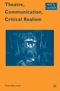 Theatre, Communication, Critical Realism_cover