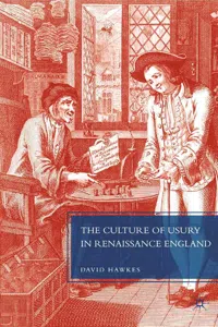 The Culture of Usury in Renaissance England_cover