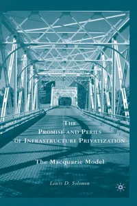 The Promise and Perils of Infrastructure Privatization_cover