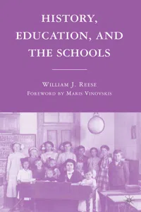 History, Education, and the Schools_cover