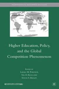 Higher Education, Policy, and the Global Competition Phenomenon_cover