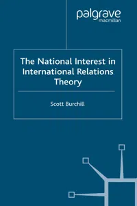 The National Interest in International Relations Theory_cover