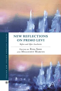 New Reflections on Primo Levi_cover