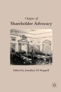 Origins of Shareholder Advocacy_cover