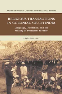 Religious Transactions in Colonial South India_cover