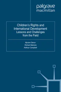 Children's Rights and International Development_cover