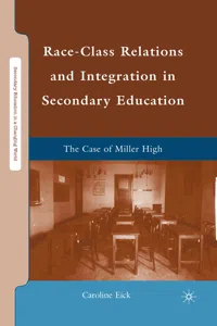 Race-Class Relations and Integration in Secondary Education_cover