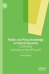 Politics and Policy Knowledge in Federal Education_cover