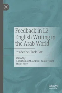 Feedback in L2 English Writing in the Arab World_cover