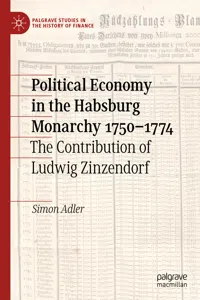 Political Economy in the Habsburg Monarchy 1750–1774_cover