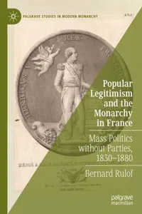 Popular Legitimism and the Monarchy in France_cover