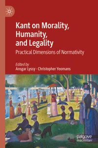 Kant on Morality, Humanity, and Legality_cover